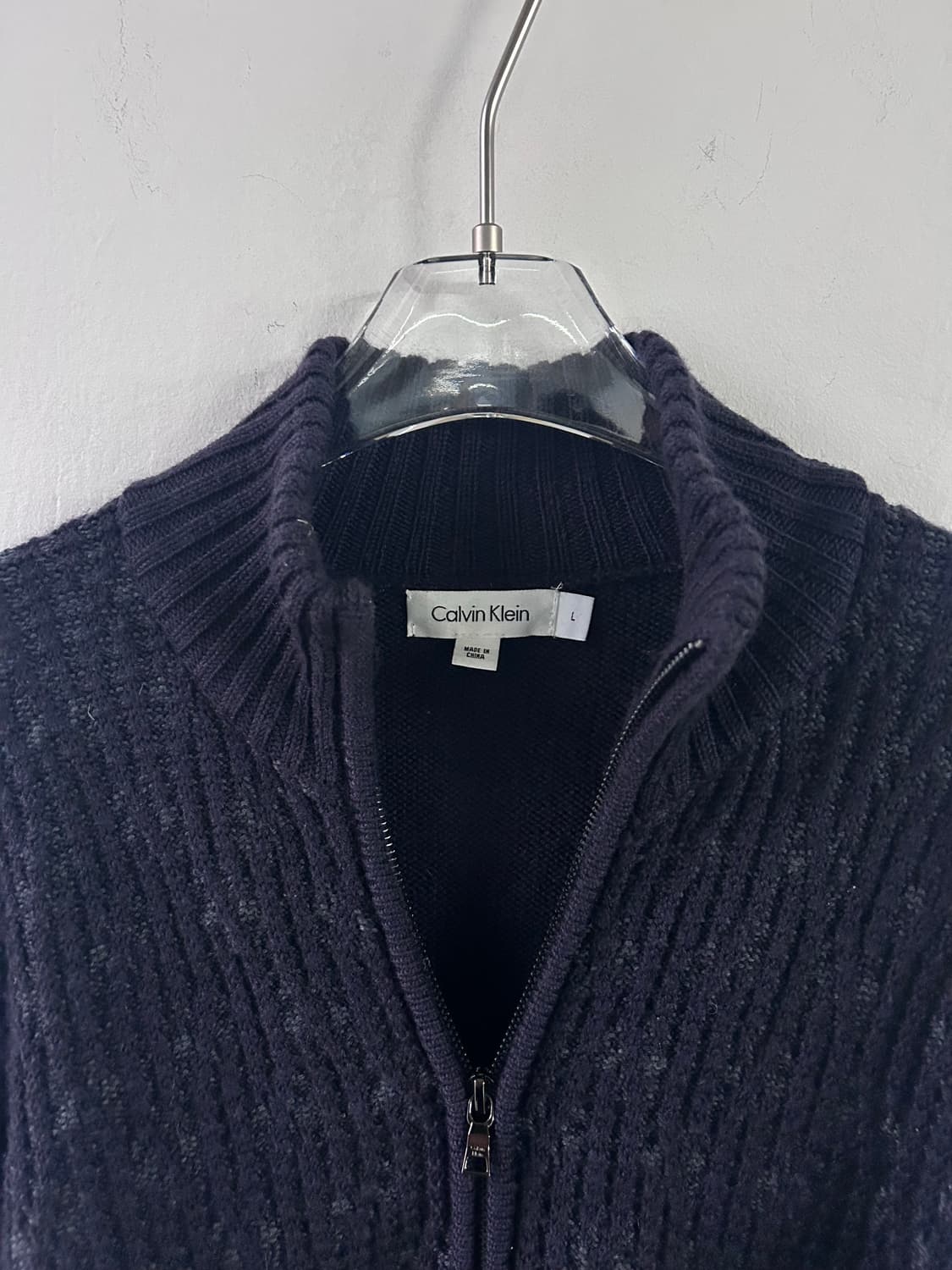 켈빈클라인 집업 가디건 L 상품이미지6