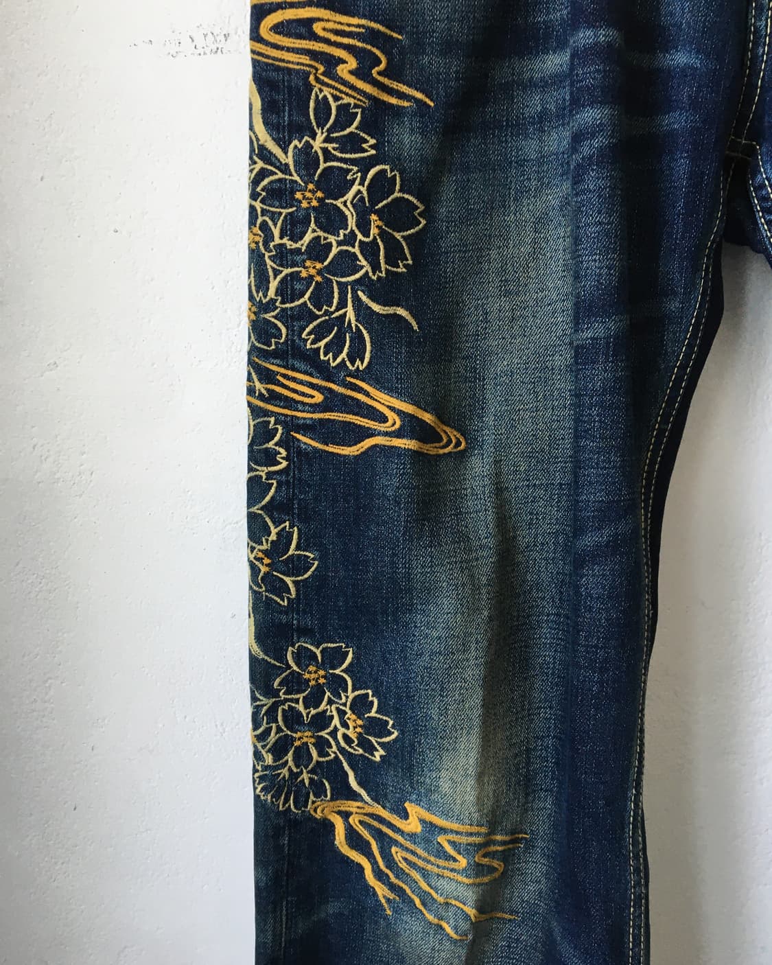 Oriental needle work denim pants 상품이미지8