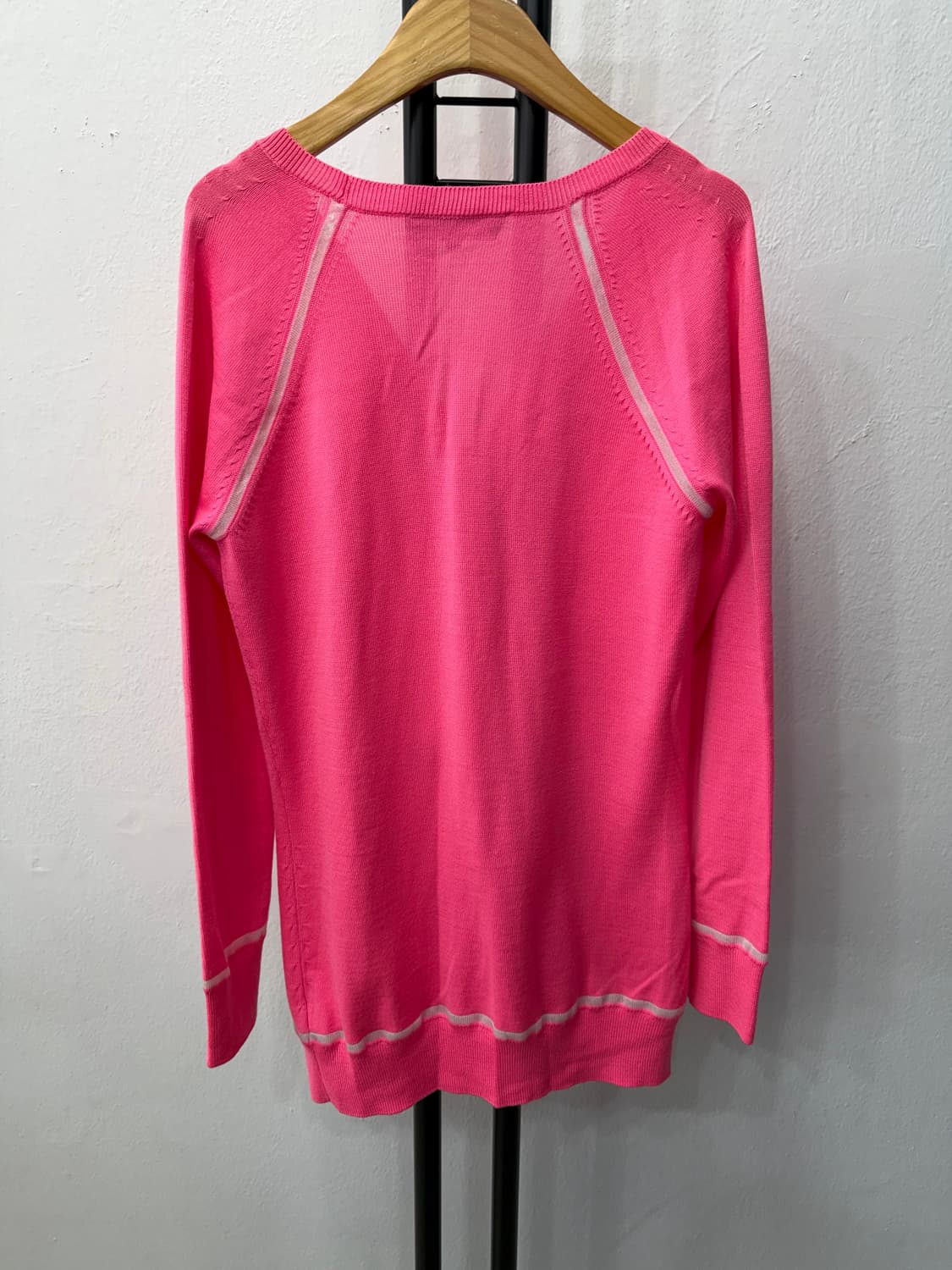 매장판정품) St.John 센존 핑크색 여성 가디건 P 상품이미지5