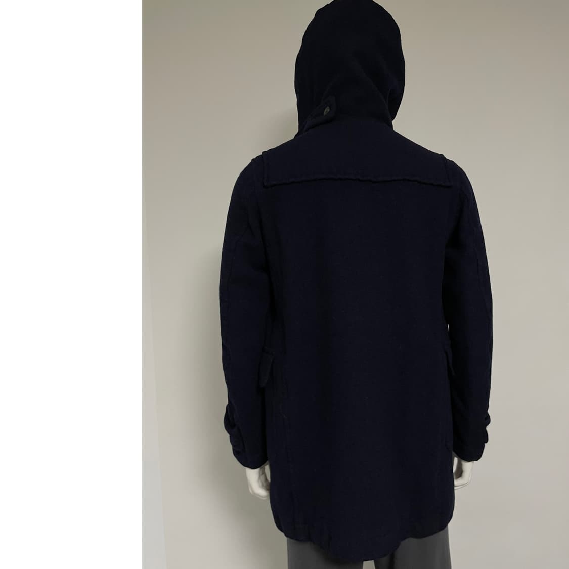 boiled wool duffle coat 상품이미지3