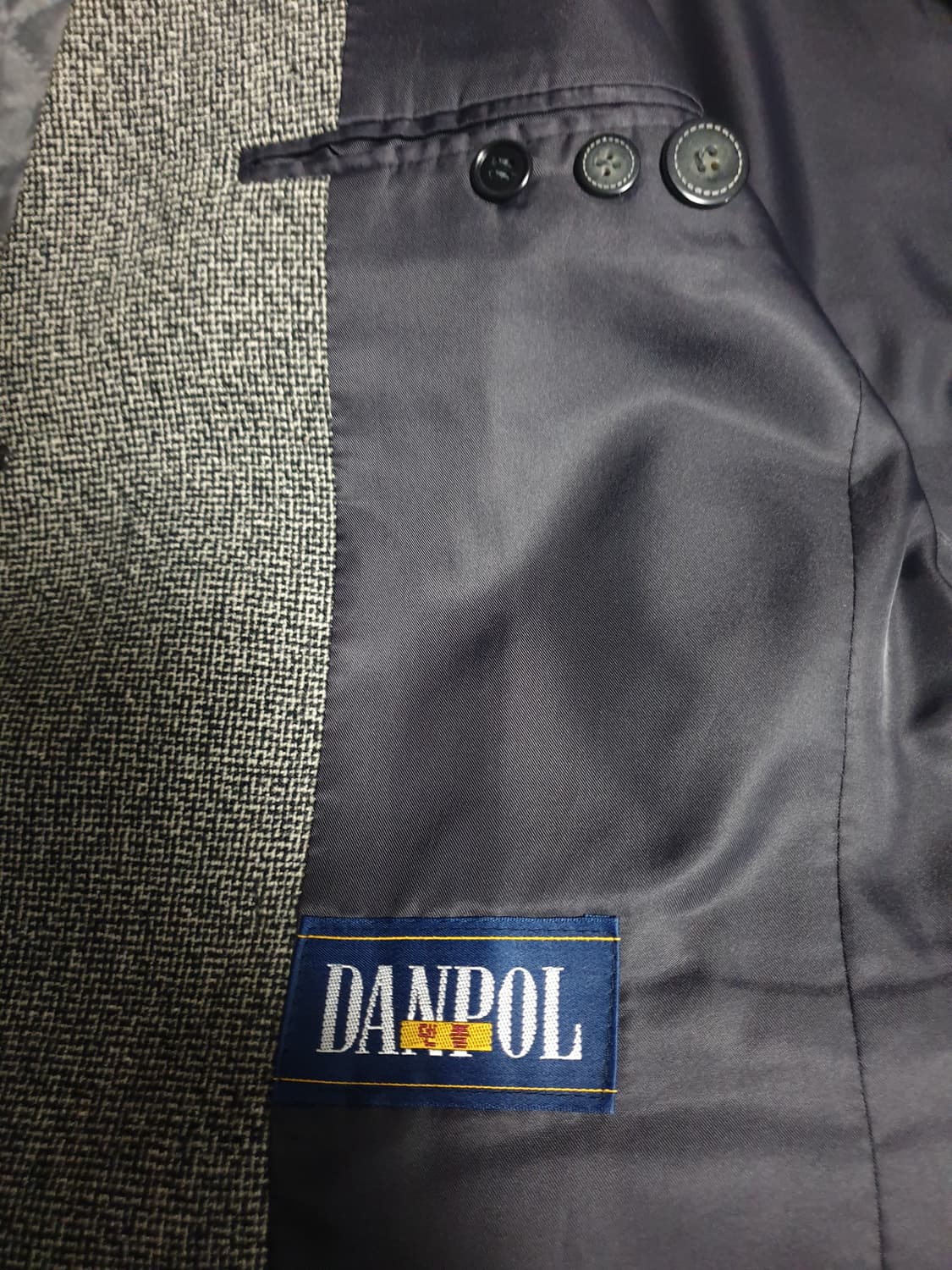 덴폴 빈티지 클래식 울 수트셋업+베스트 그레이 (M) 상품이미지6