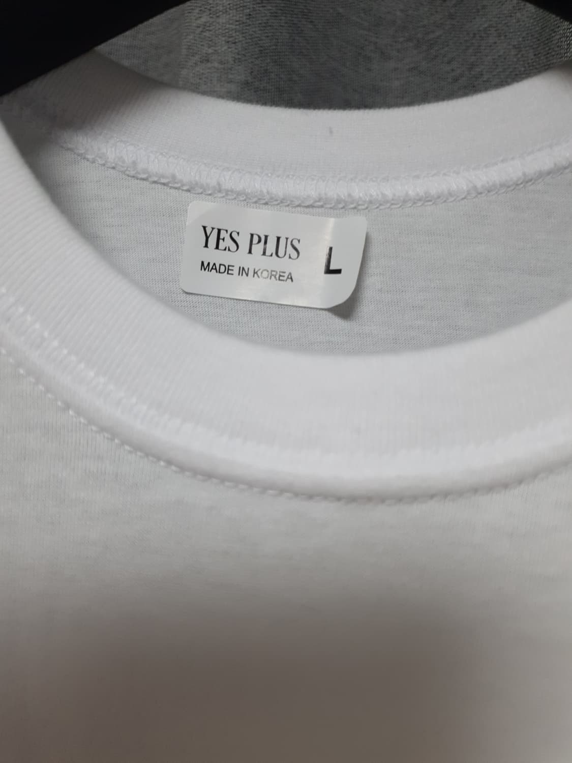 Yes plus 남자 베이지 티셔츠 L 상품이미지3