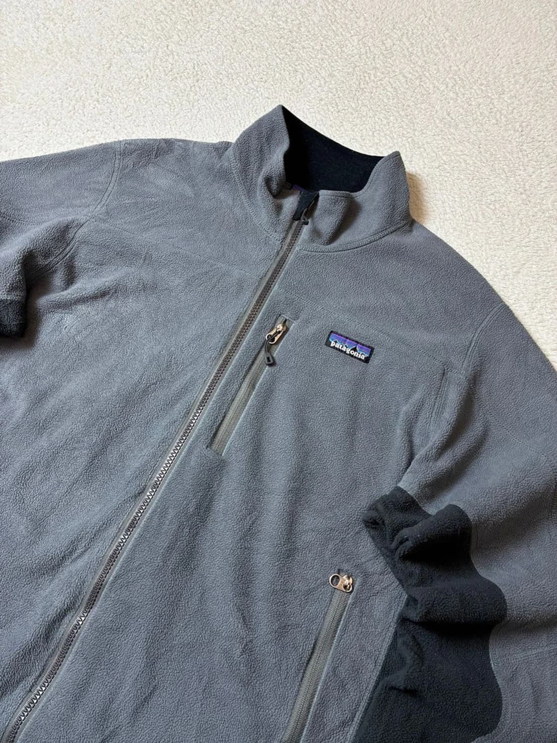 파타고니아 그레이배색 폴라텍 후리스 자켓 PN7325 상품이미지2