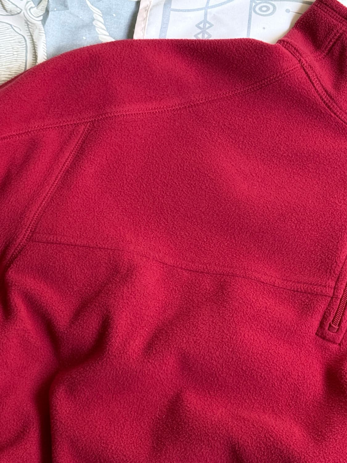 엘엘빈 1/4 지퍼 후리스 상품이미지4