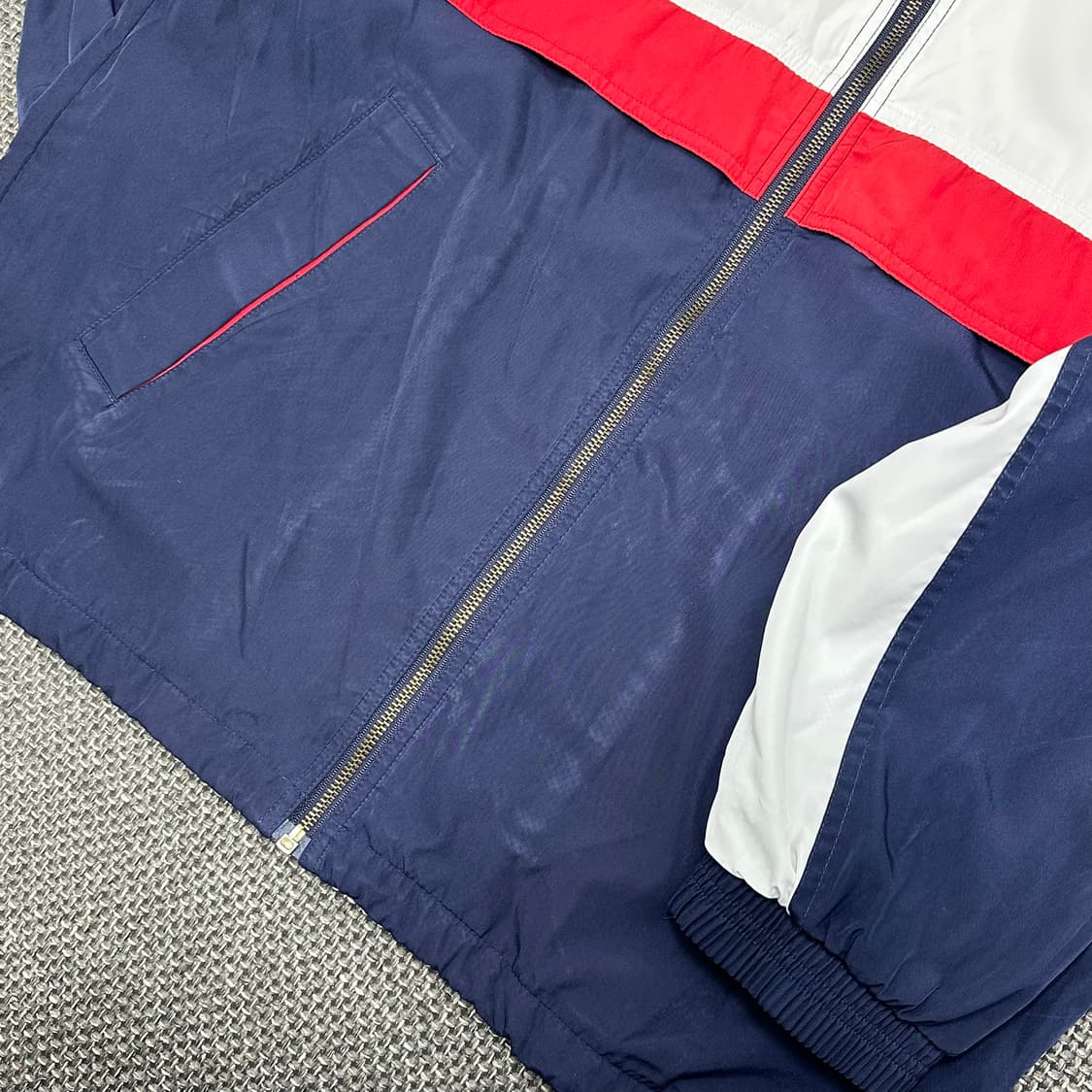 코오롱 스포츠 90s 올드스쿨 배색 바람막이 100 상품이미지5