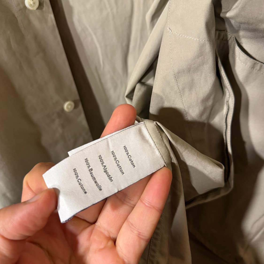 에르메스 23 S/S 셔츠형 봄버자켓 판매 합니다. 상품이미지6