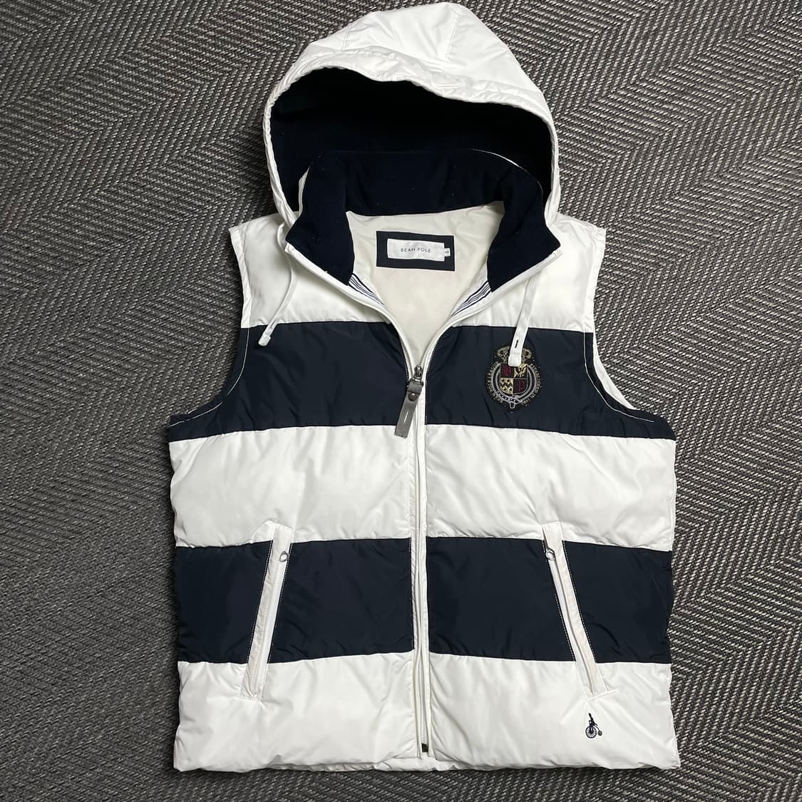 빈폴 아메카지 단가라 디테일 패디드 베스트y 5084 상품이미지2