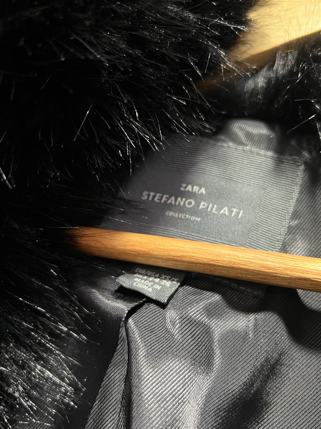 자라 퍼자켓 블랙 상품이미지3