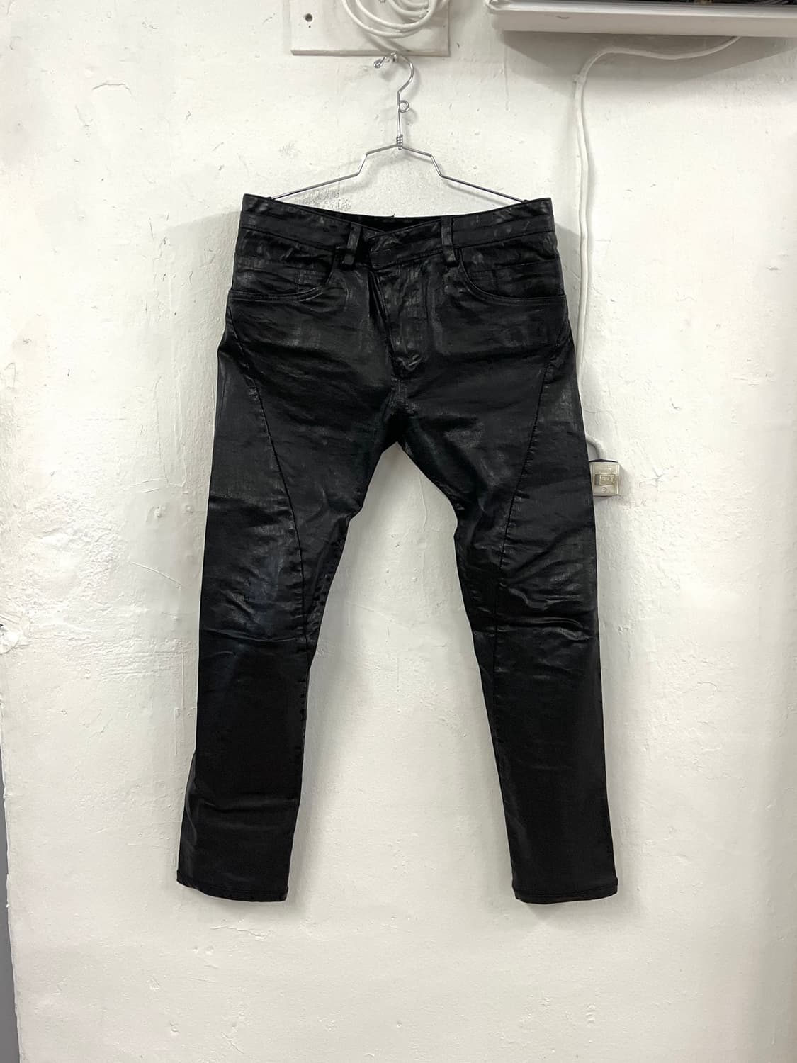 BAJRA 바즈라 2011FW 레더 코팅 팬츠 상품이미지1