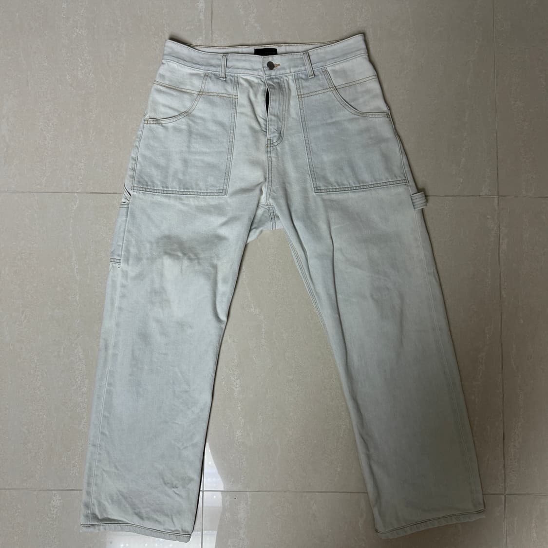 플라스틱 프로덕트 MPA 페인터 데님 라이트블루 청바지 상품이미지1