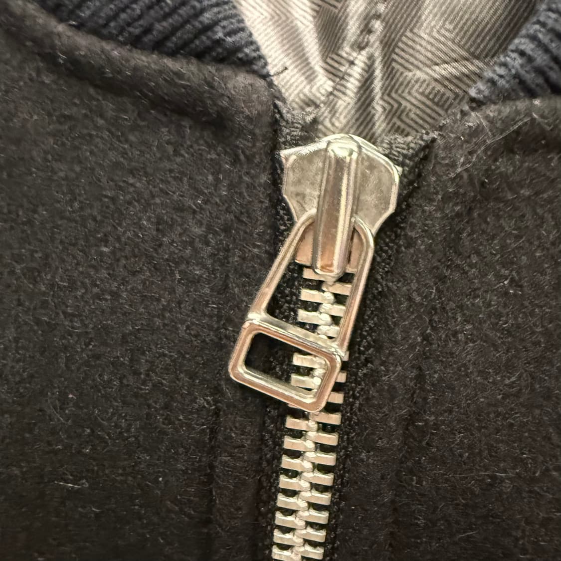 [정품/M] 커버낫 블랙 울 MA-1 자켓 b19 상품이미지7