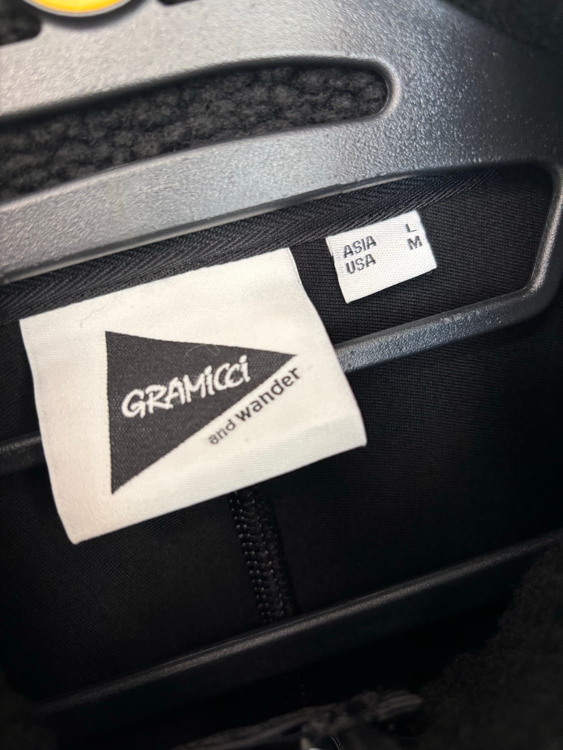 그라미치 앤드원더 후리스 블랙 L 상품이미지2