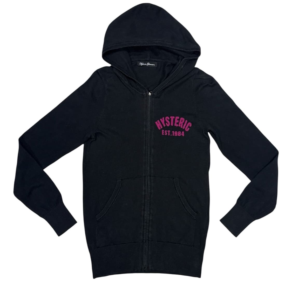 히스테릭 글래머 아카이브 히스걸 니트 후드 집업 자켓 상품이미지2