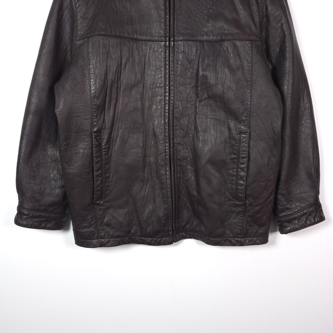 인디안 리얼 양가죽 클래식 블루종 자켓 95 상품이미지4