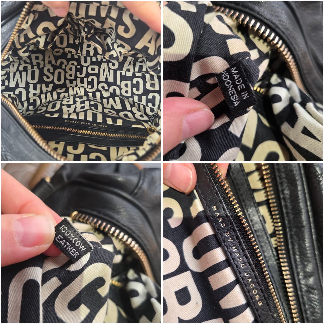 마크제이콥스 클래식 큐 그루비 베이비 가죽 토트백 가방 정품 그루비백 상품이미지10