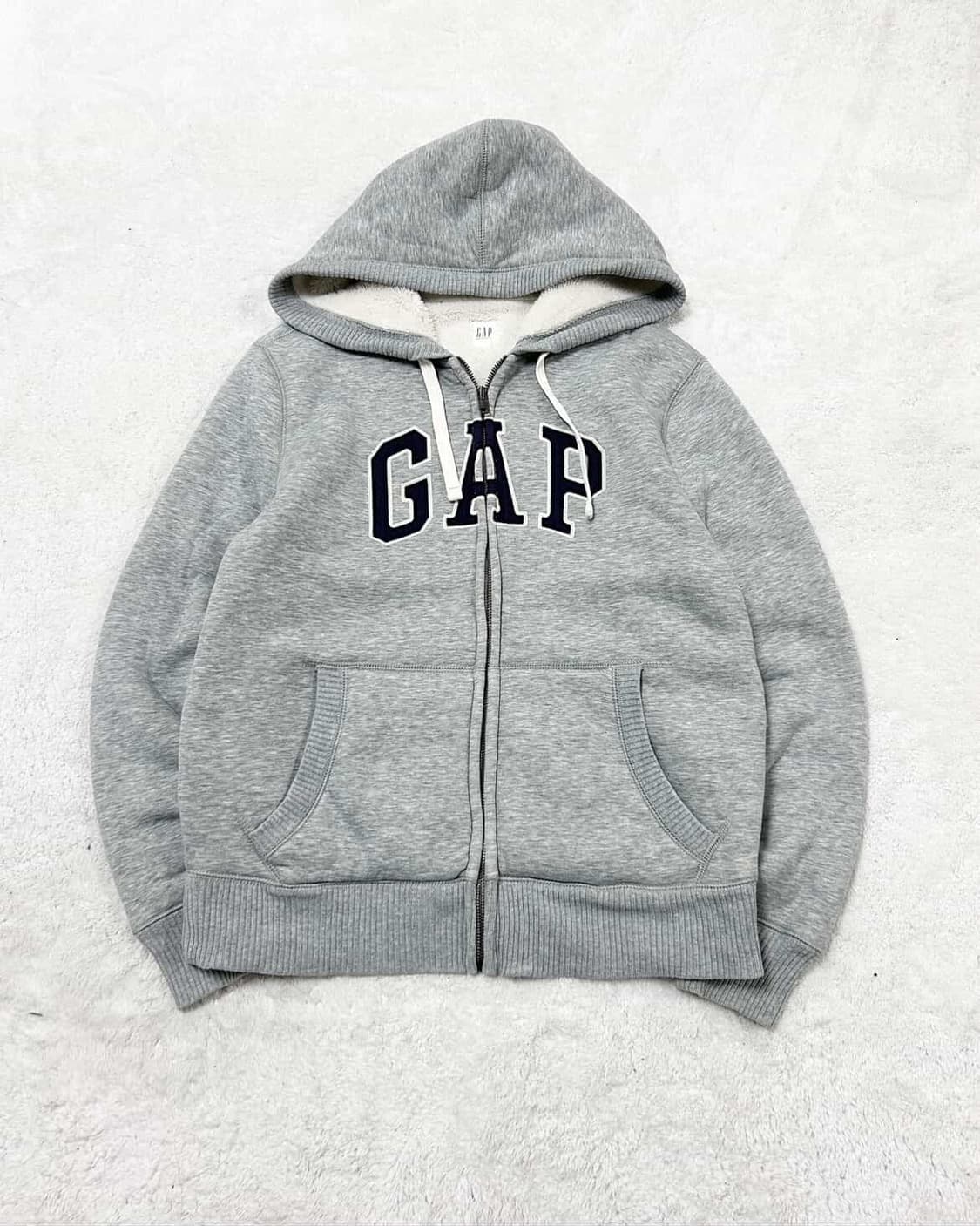 갭 빅로고 양털 후드집업 상품이미지5