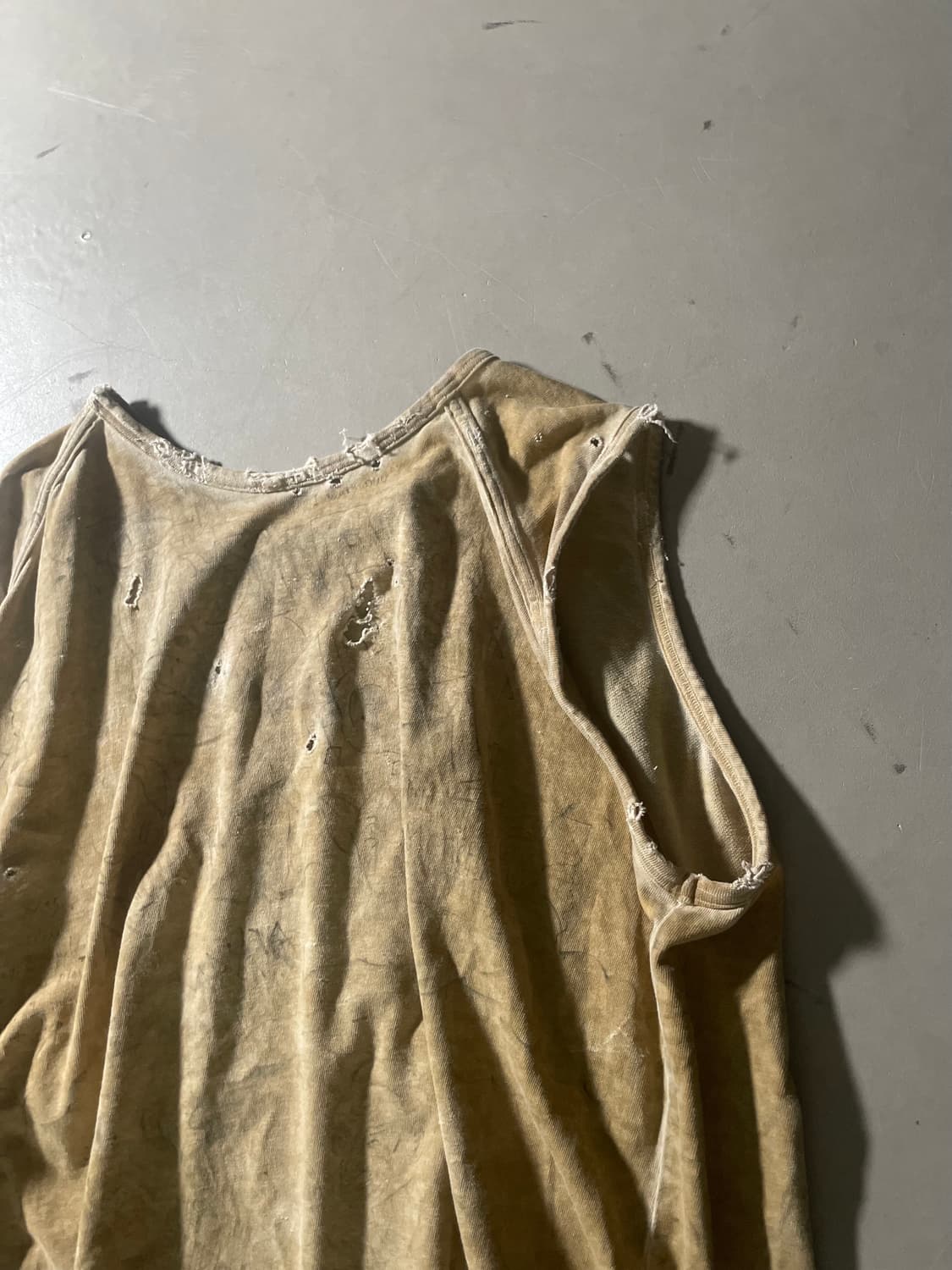 KZ Atelier Handcrafted Distressed top 상품이미지3