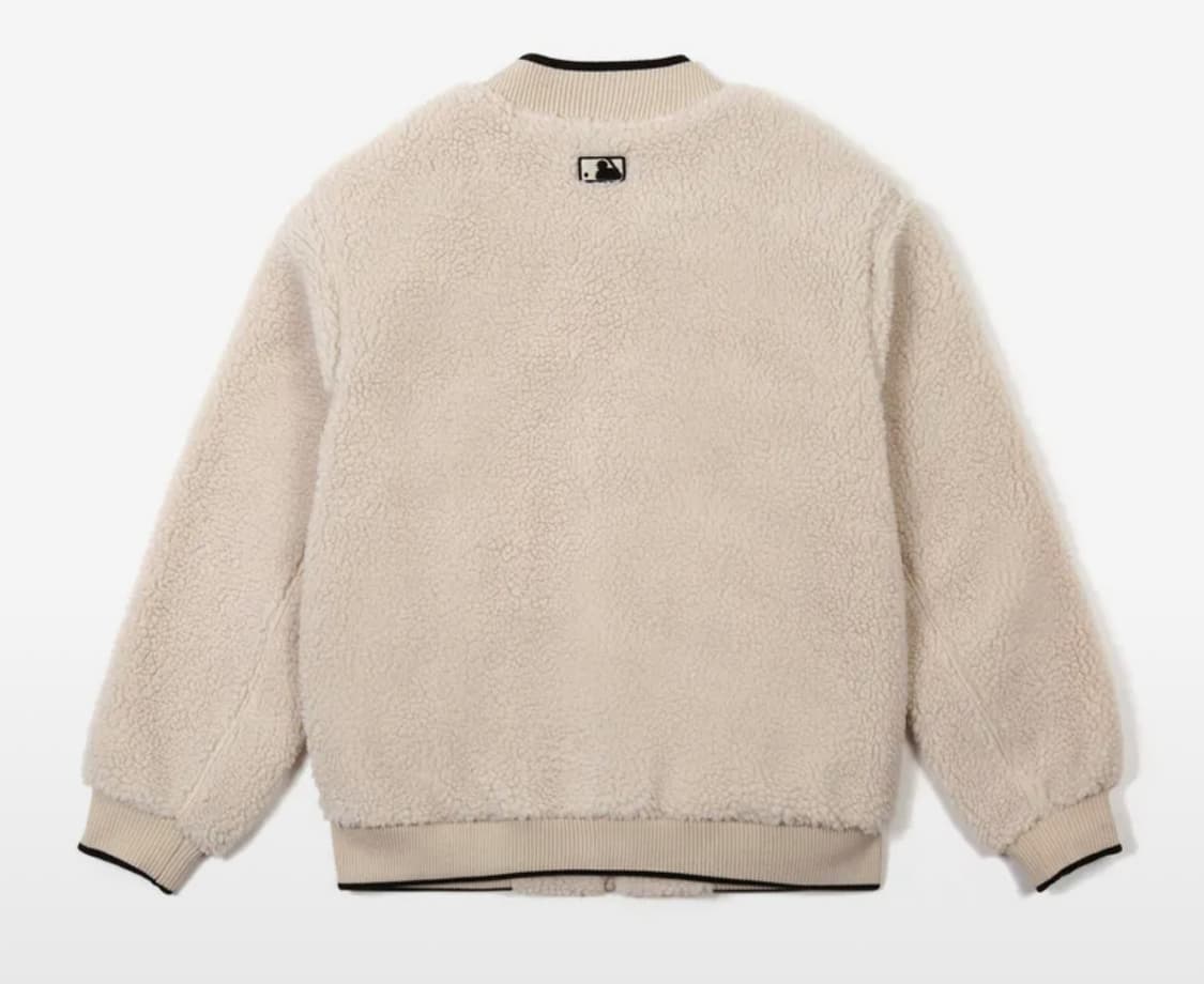 mlb 양털 후리스 베이스볼 점퍼 상품이미지2