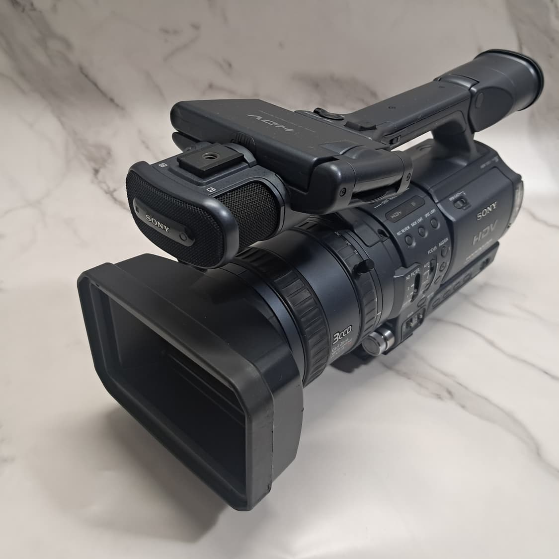 S급!) 소니 미니dv 3CCD 캠코더 HDR-FX1   상품이미지6