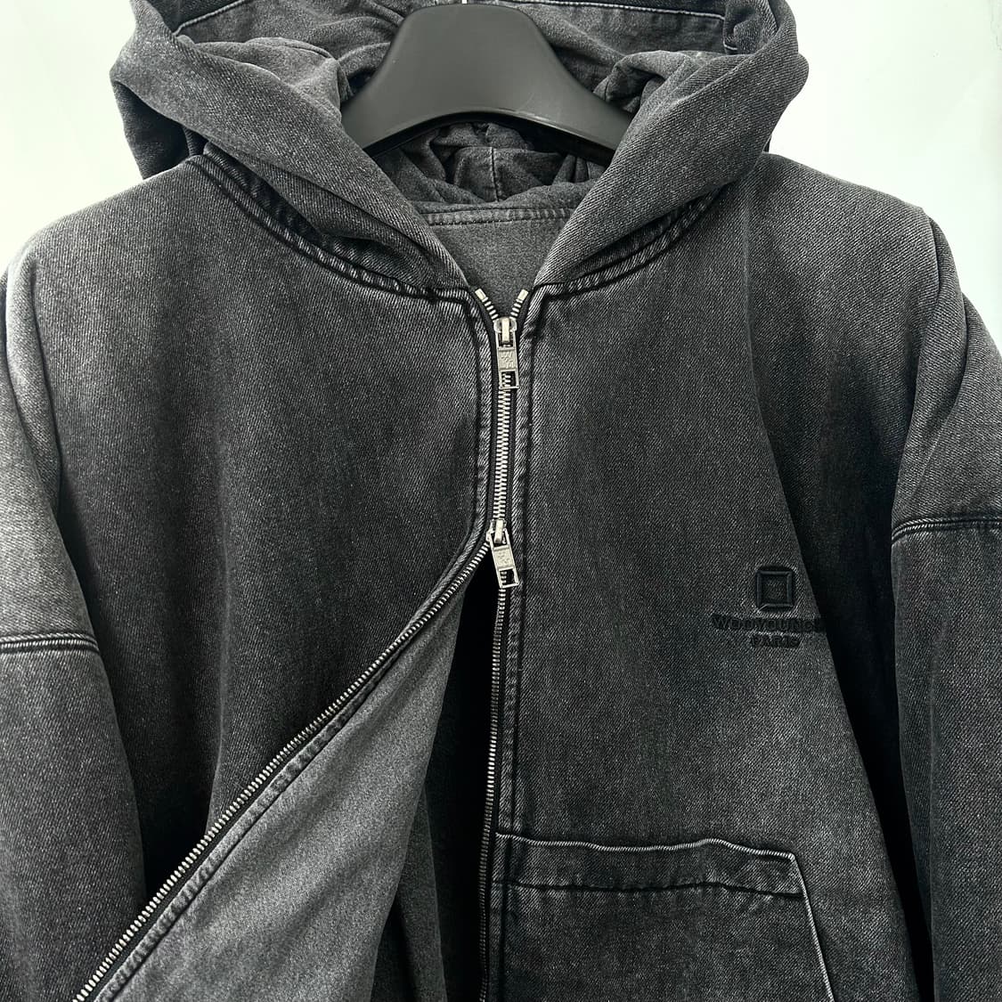 우영미 24FW 데님 후드 점퍼 상품이미지7