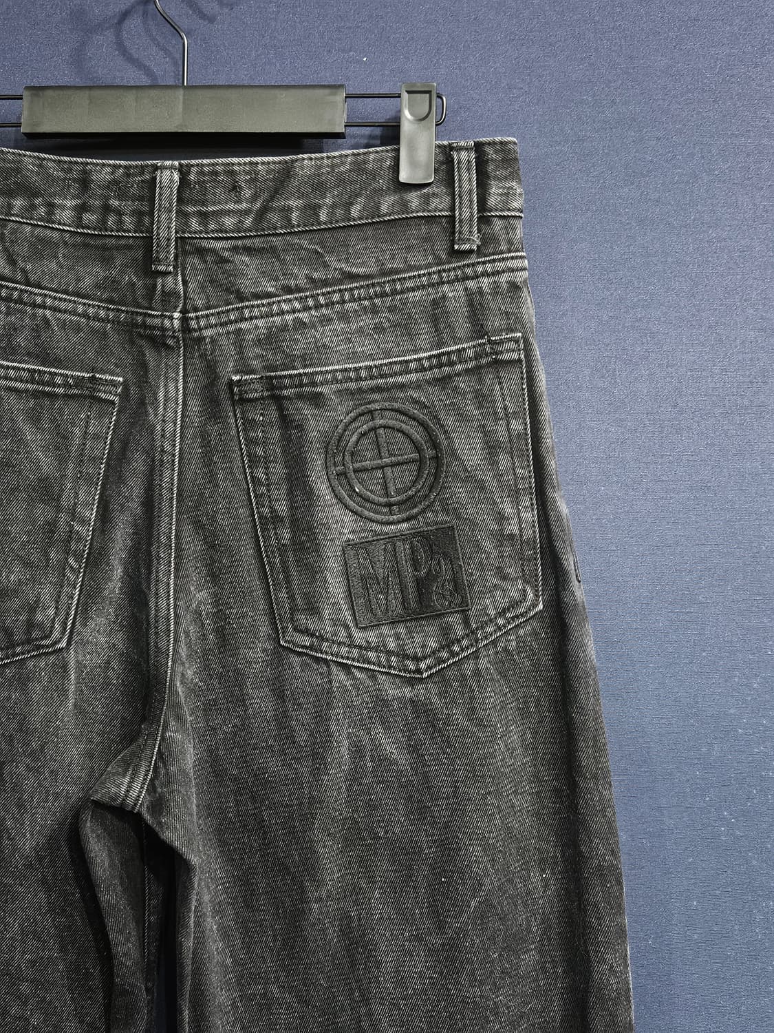 플라스틱 프로덕트 블랙컬러 남성 허리 30 데님팬츠  상품이미지8