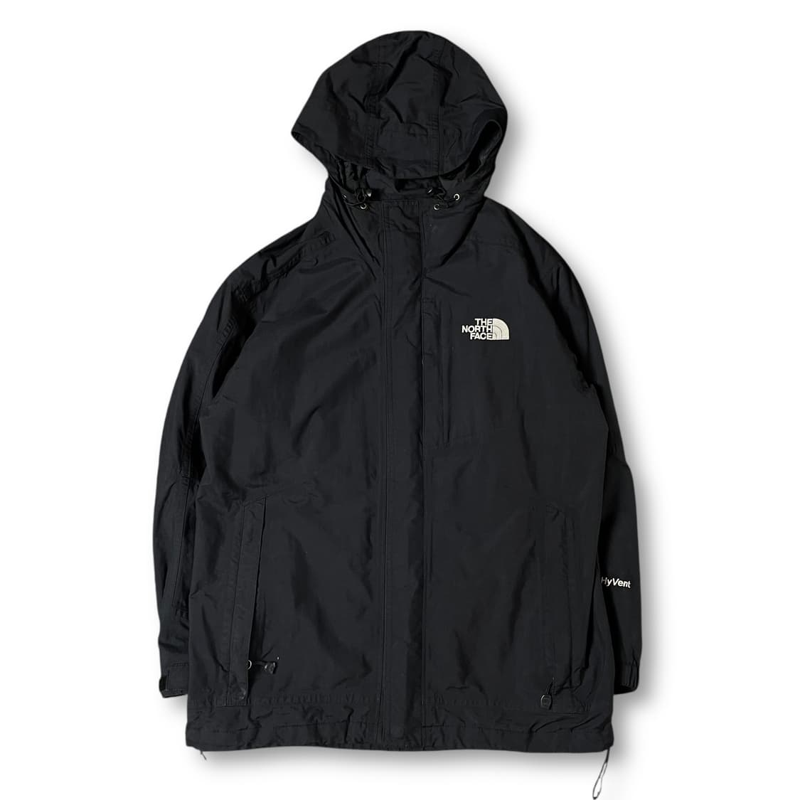 노스페이스 블랙 나일론 바람막이 자켓 90 상품이미지1