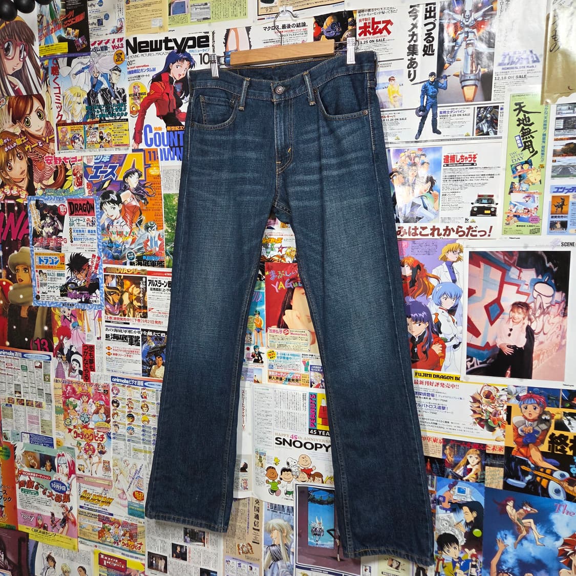 리바이스 527 진청 부츠컷 데님 팬츠 상품이미지6