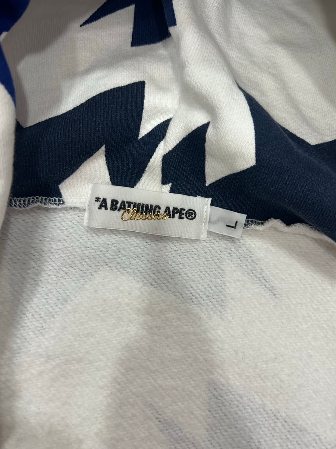 [셋업] 베이프&베메클 스타 후드집업 리본티 갸루 상품이미지7