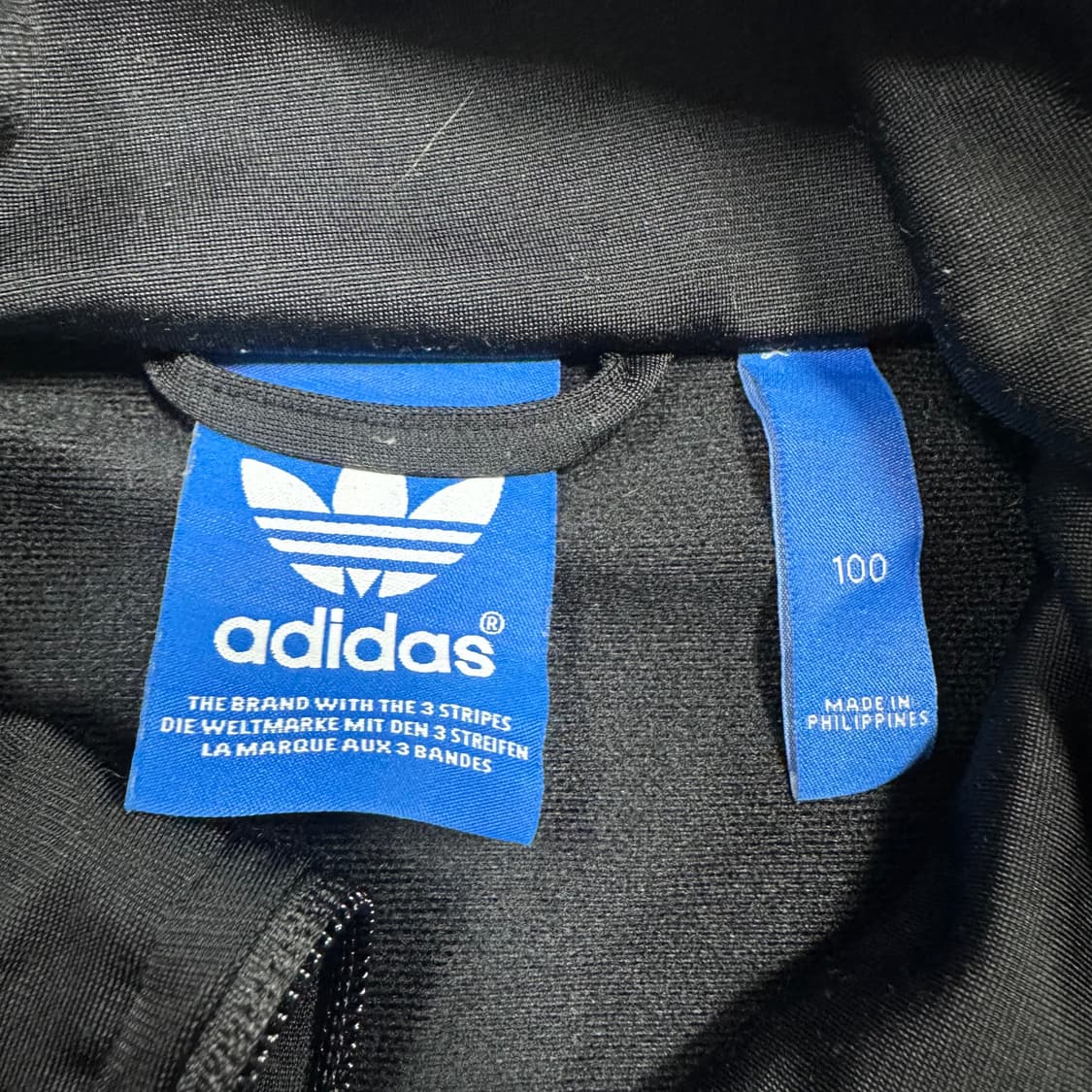 ✨ (바배) 아디다스 구 파이어버드 블랙 트랙탑 져지  상품이미지3