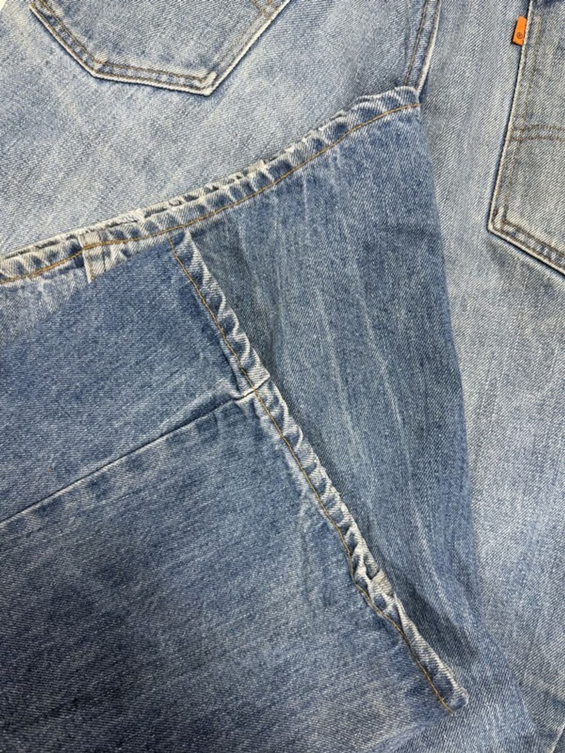 [L32W34] LEVI'S 684 70~80s USA 오렌지블랭크탭 상품이미지7
