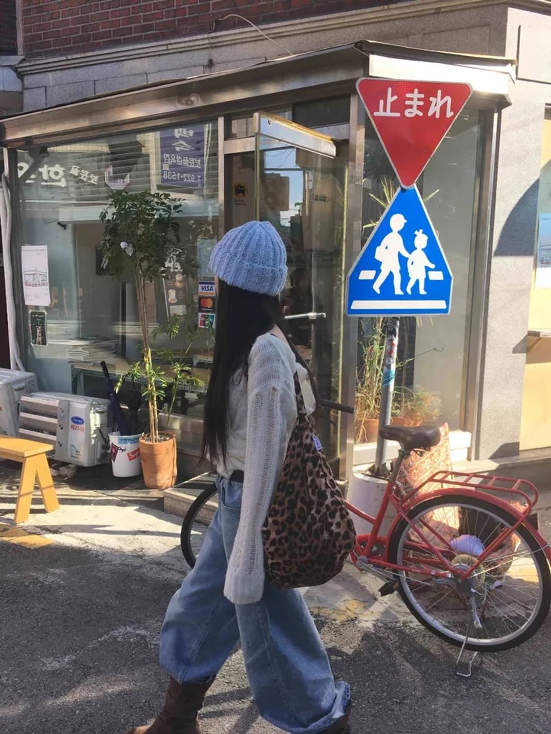 새상품) 후드 랩 펀칭 여리 니트 상품이미지7