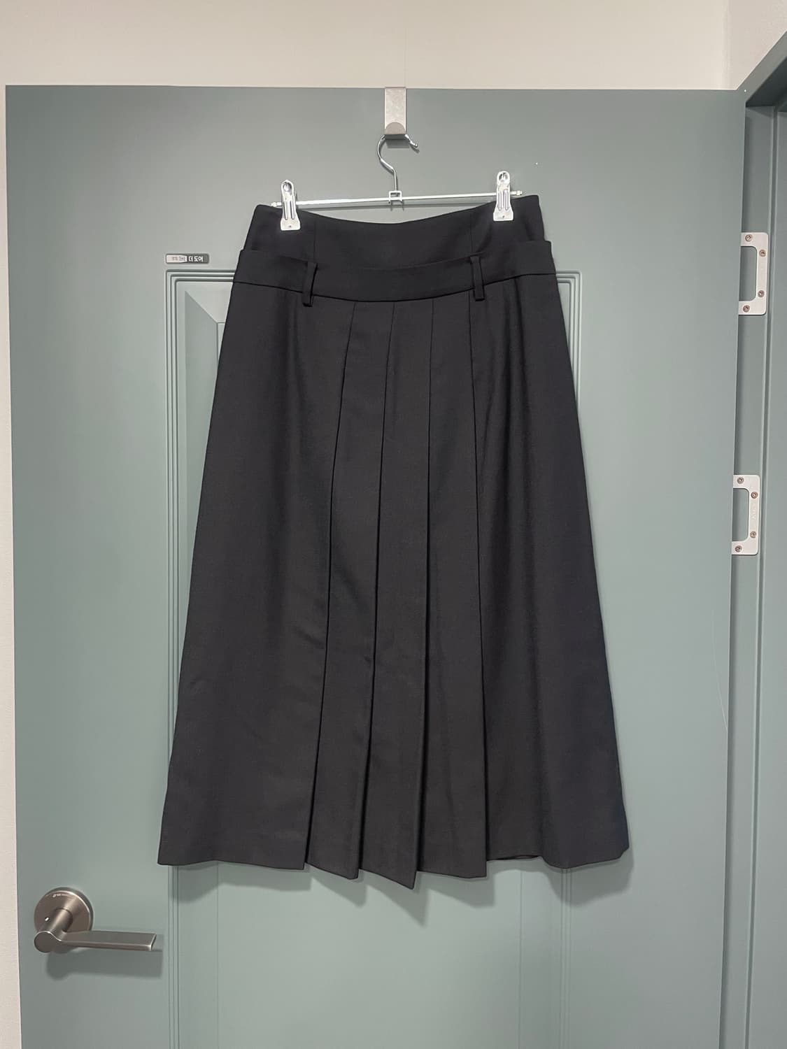 준지 울혼방 플리츠 스커트 36size 상품이미지1