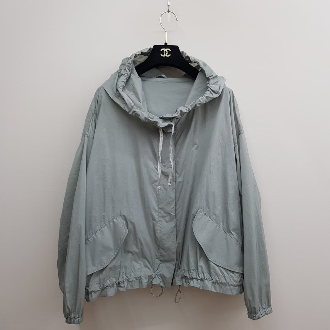 한섬 타임 나일론 후드 점퍼 F사이즈 상품이미지1