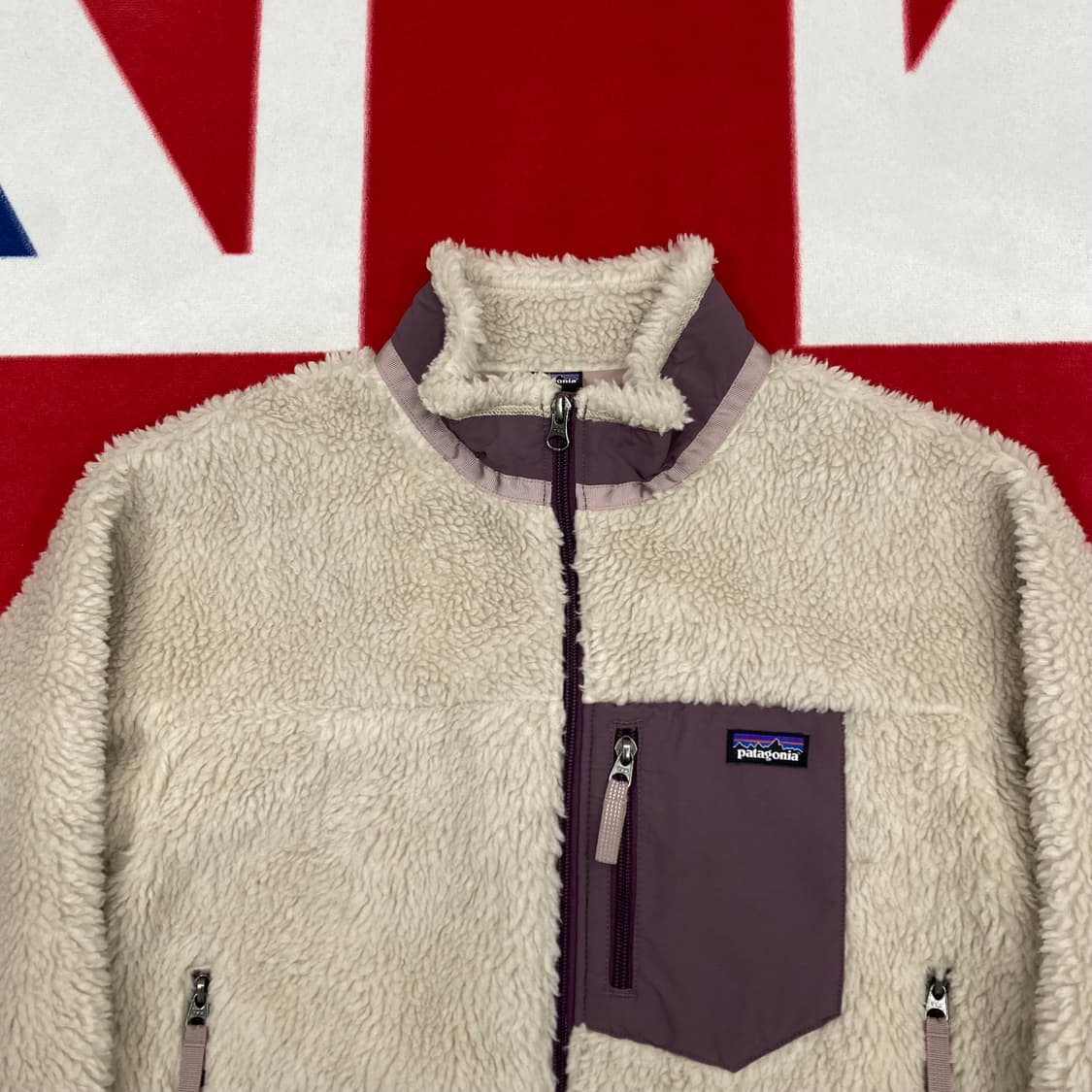 파타고니아 플리스 레트로자켓 실측 여성 44 상품이미지3