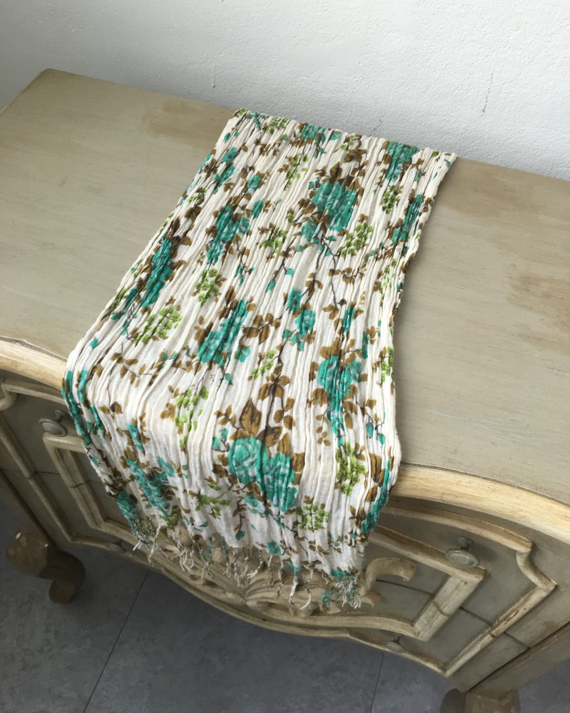  flower pattern scarf 상품이미지2