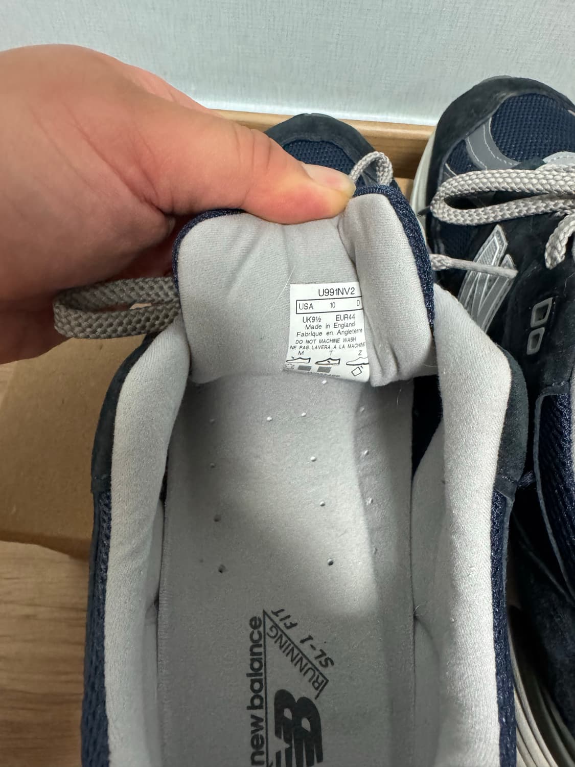 뉴발란스 991 네이비 상품이미지5