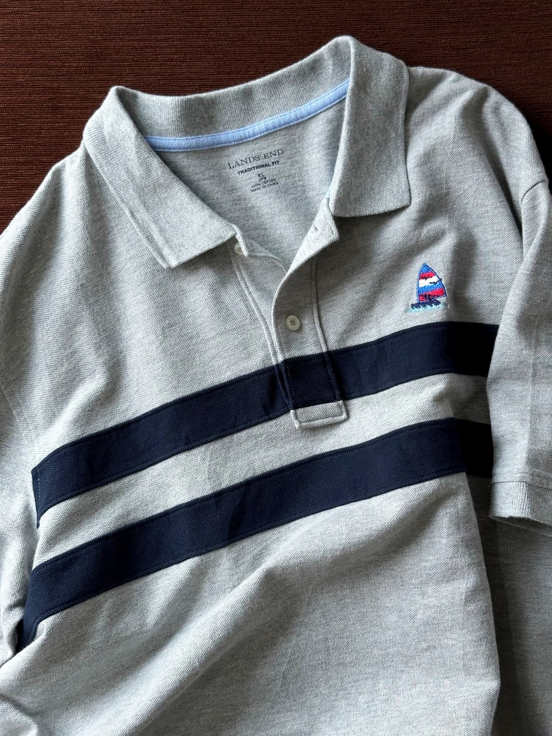 Cotton design patch pique shirt 상품이미지9