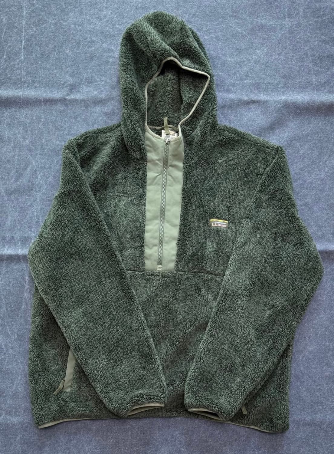 빈티지 엘엘빈 하이파일 플리스 후디 후리스 xl 상품이미지1