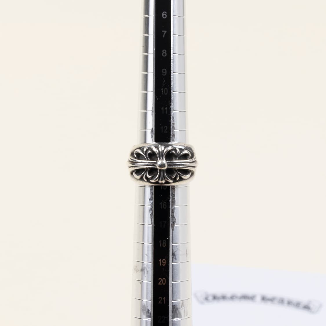 크롬하츠 플로랄 크로스링 US 7 남성 새끼 반지 추천 상품이미지8