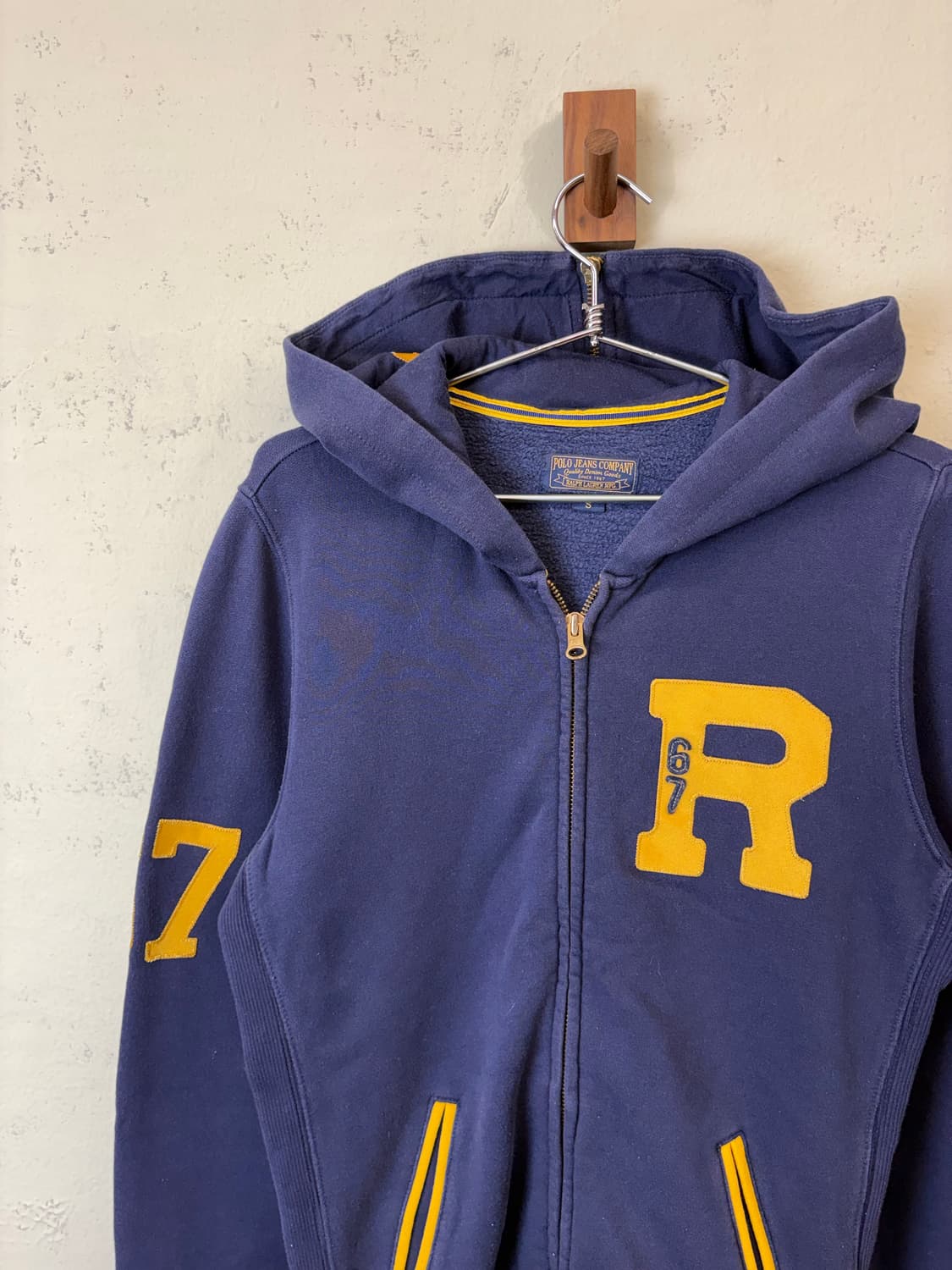 폴로랄프로렌 폴로진스 패치로고 마린 후드집업 상품이미지6