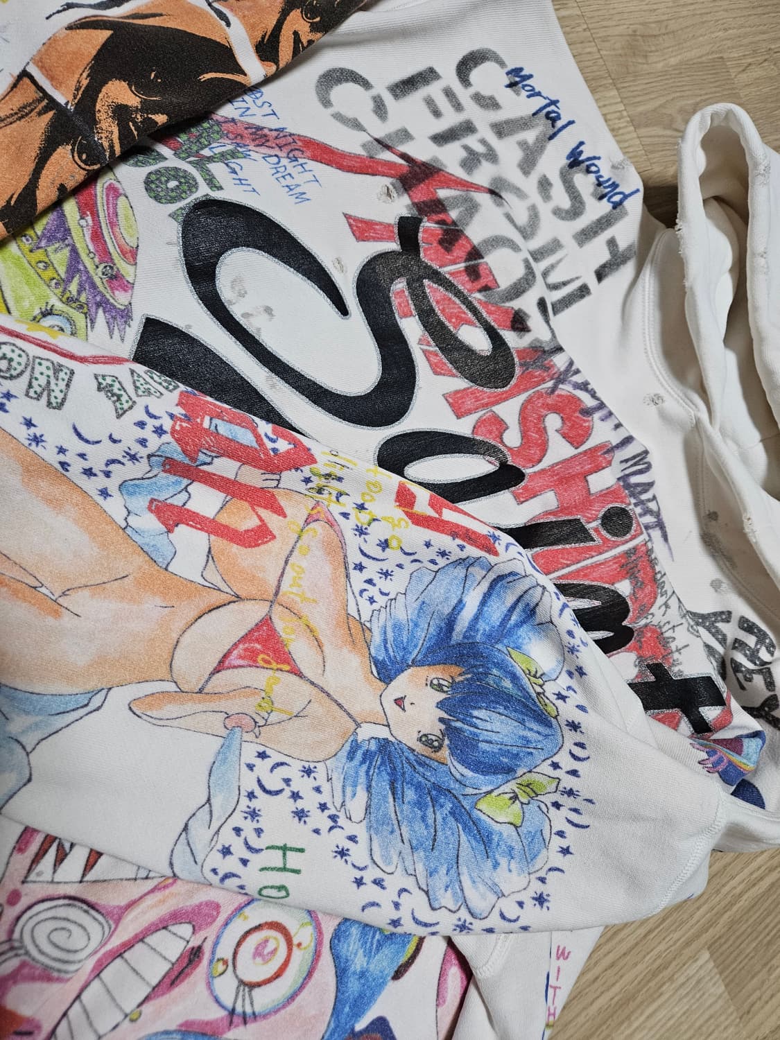 세인트미카엘 x 무라카미 타카시 후드 상품이미지3