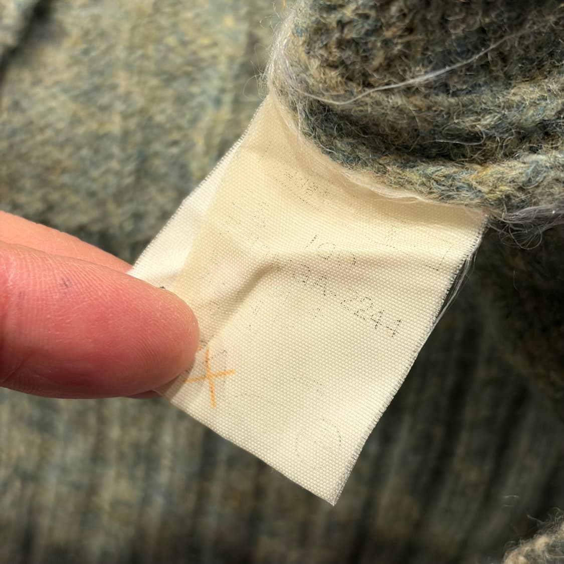 [100] 90s 폴로랄프로렌 일경물산 꽈배기 니트 그린 C26 상품이미지7