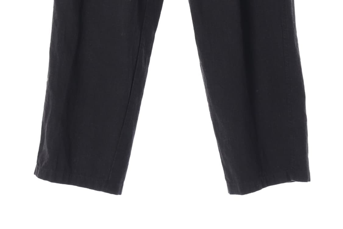 유니폼브릿지 라미 텐셀 와이드 핀턱 슬랙스 블랙 32 상품이미지5