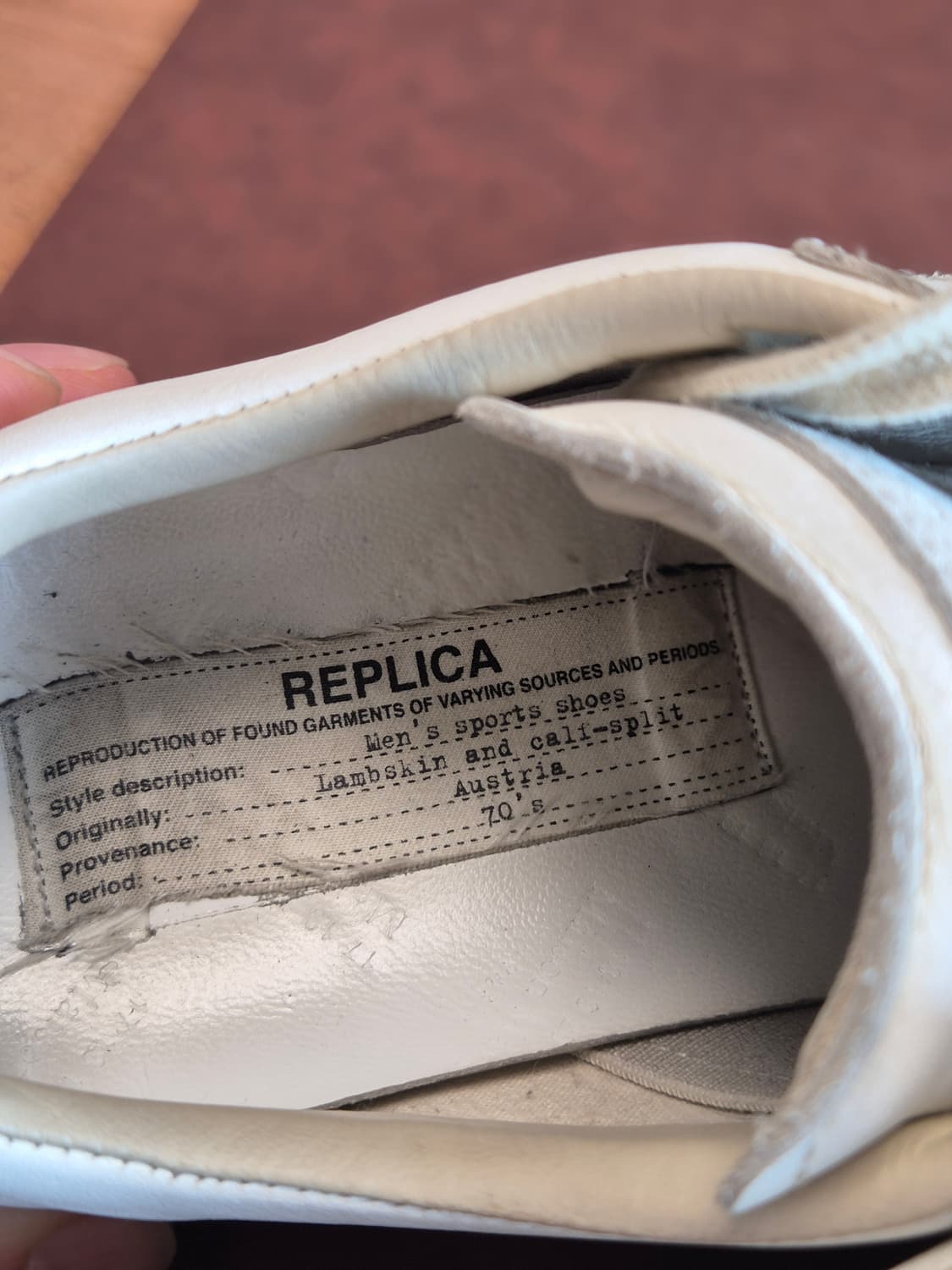 235-240(37) 정품 마르지엘라독일군 스니커즈  상품이미지5