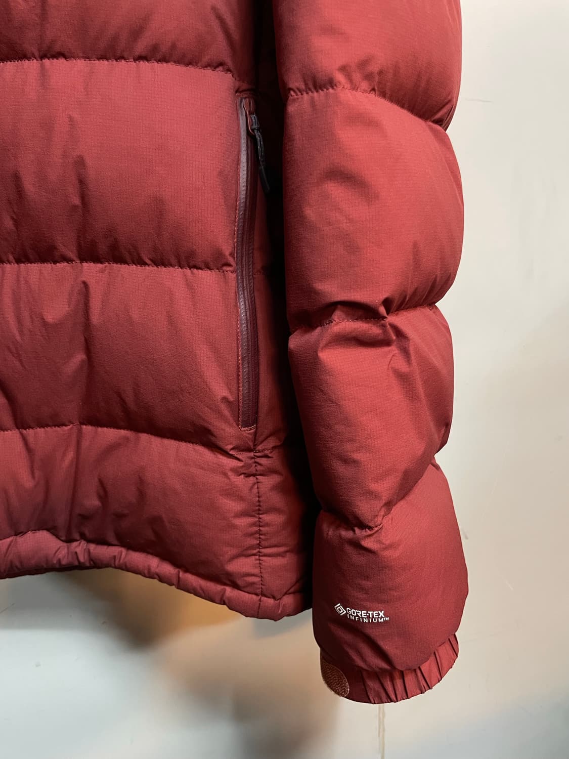 몽벨 퍼마프로스트 라이트 다운 자켓 버건디 L 상품이미지5