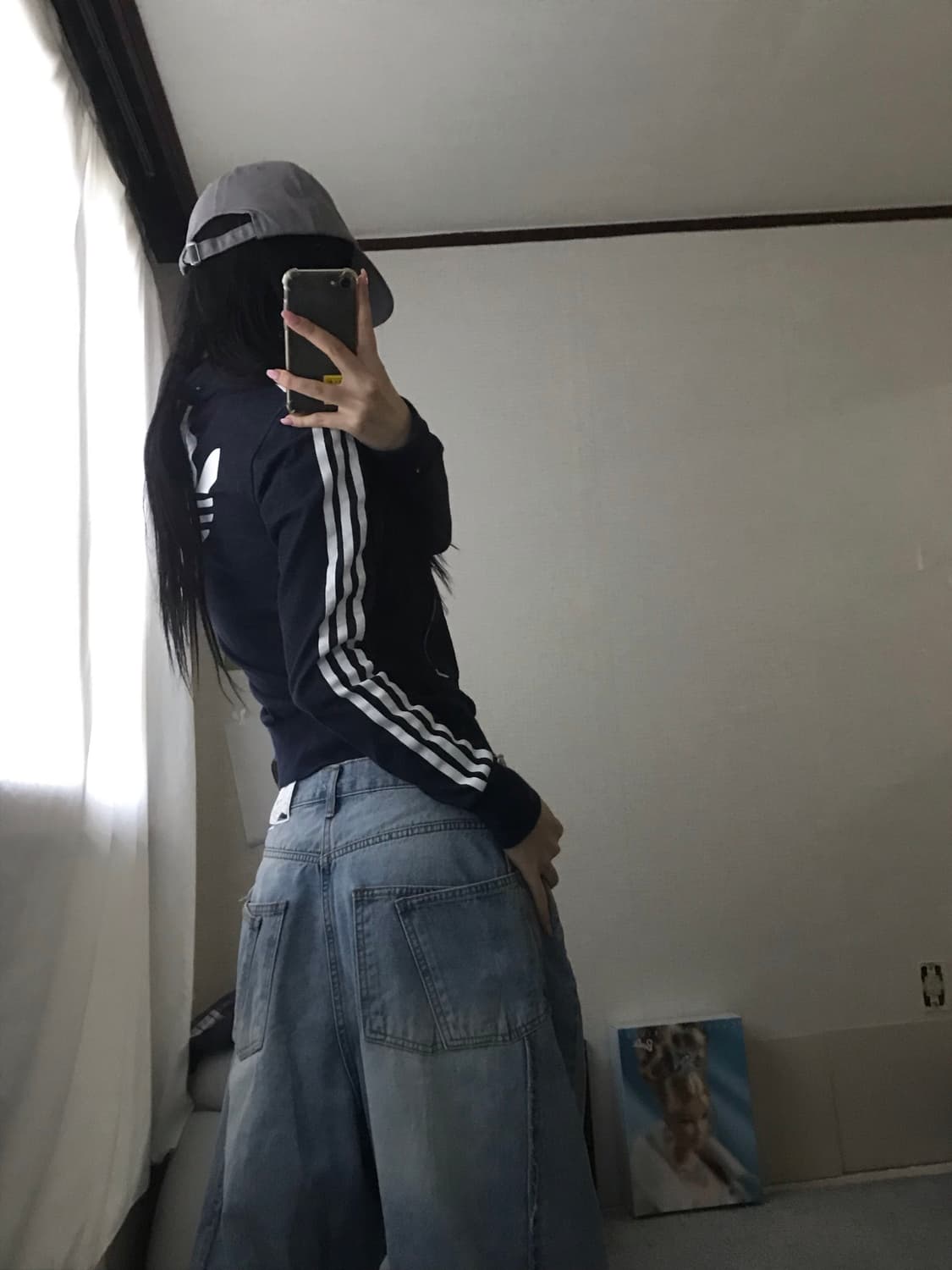 아디다스 딱붙핏 데님 져지 상품이미지4