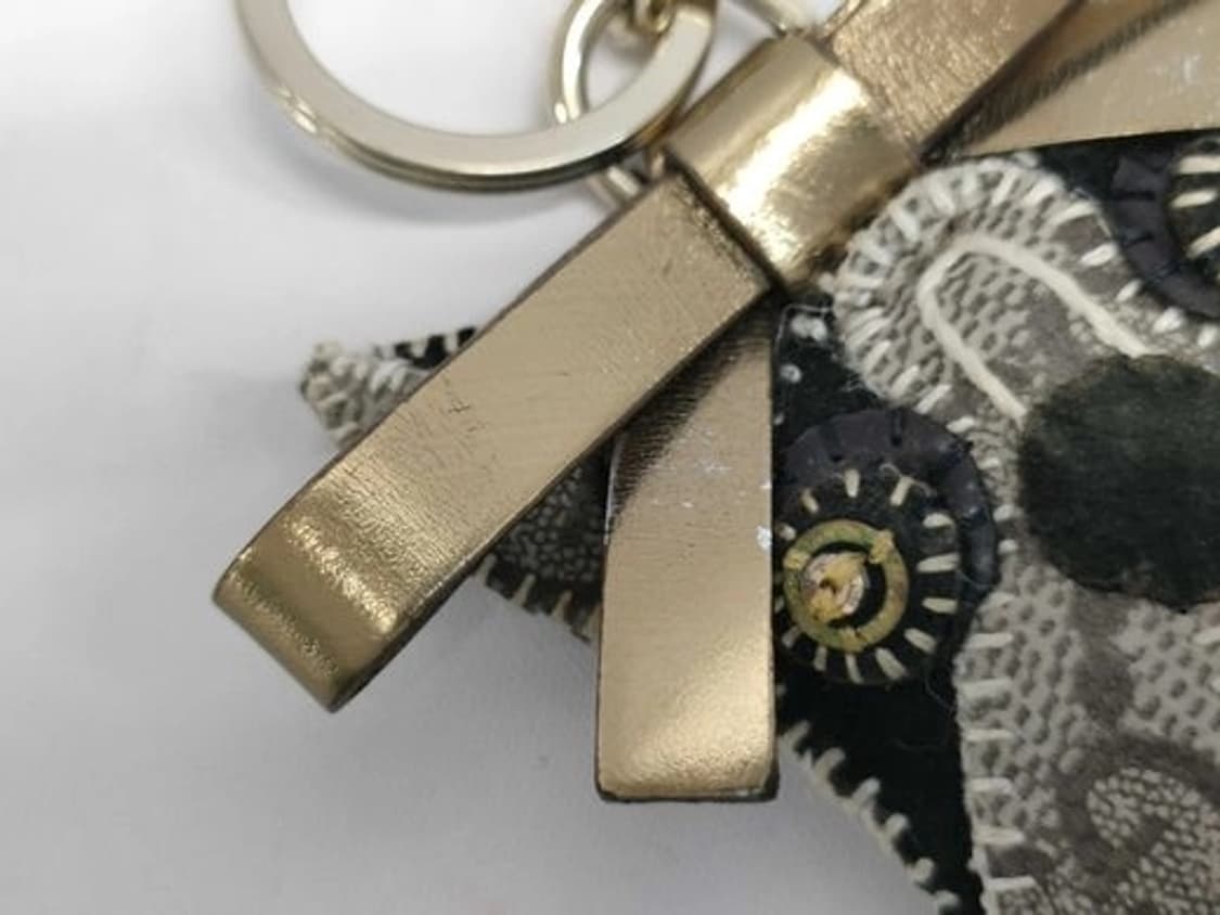 [S급 복원 예정] 구찌(GUCCI) 프렌치 불독 '가스파르' 가죽 키링 상품이미지4