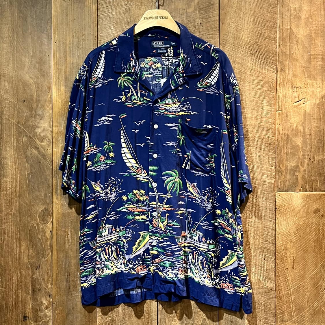 RALPH LAUREN CALDWELL RAYON HAWAIIAN SHIRTS (110) 상품이미지1