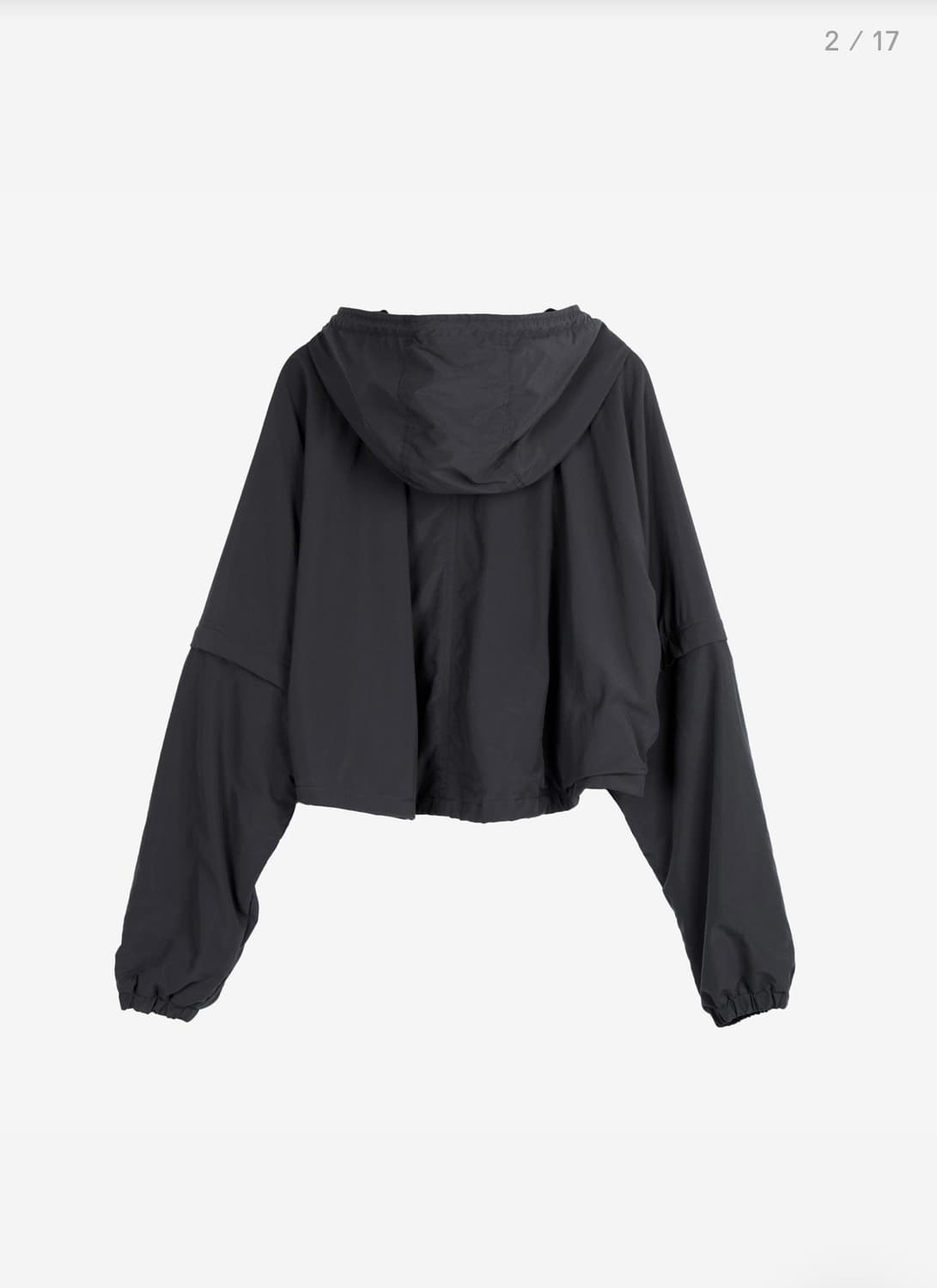 StandAlone cropped nylon parka 상품이미지4