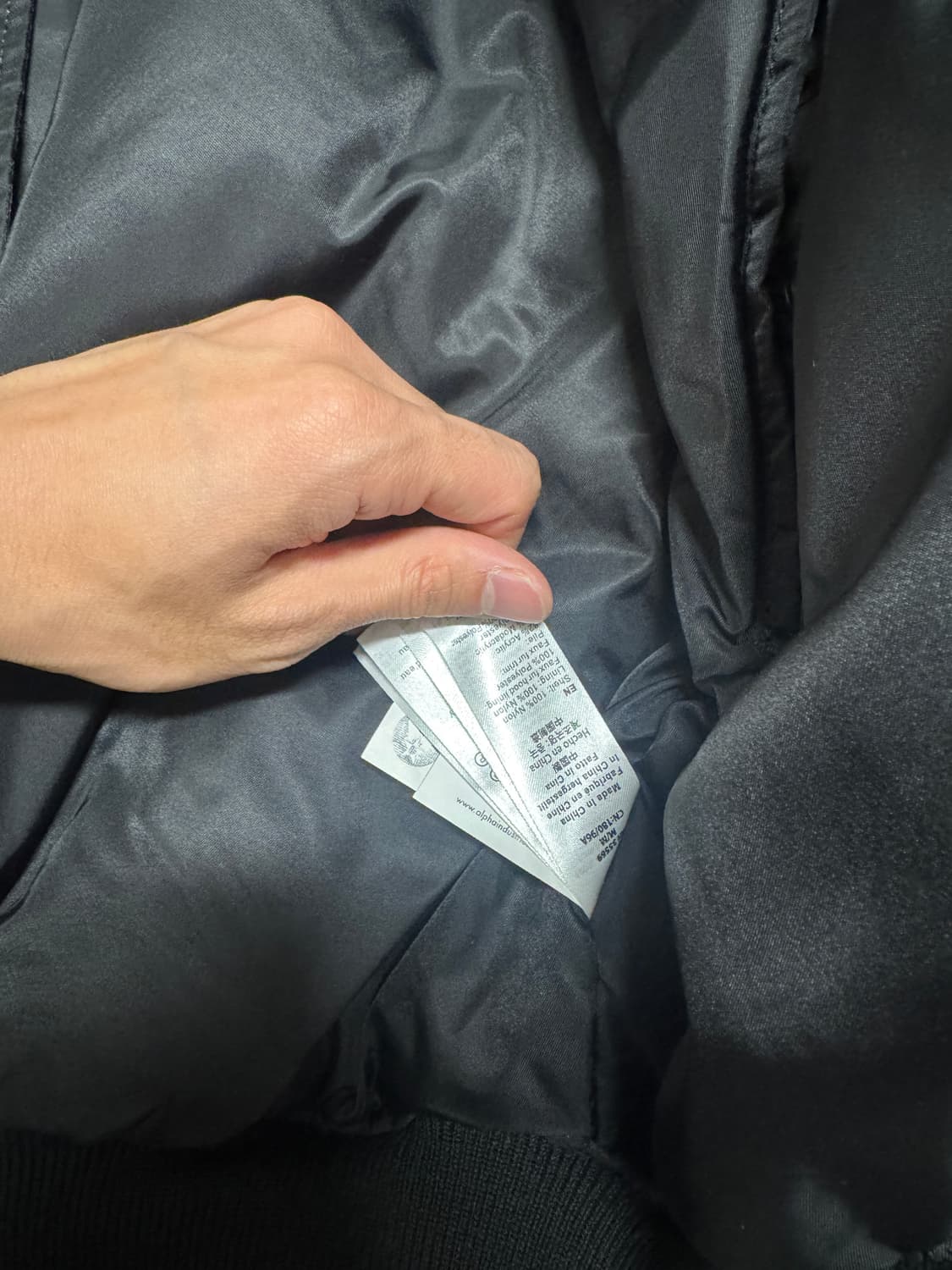 (Msize)알파인더스트리 n2b 자켓 상품이미지4